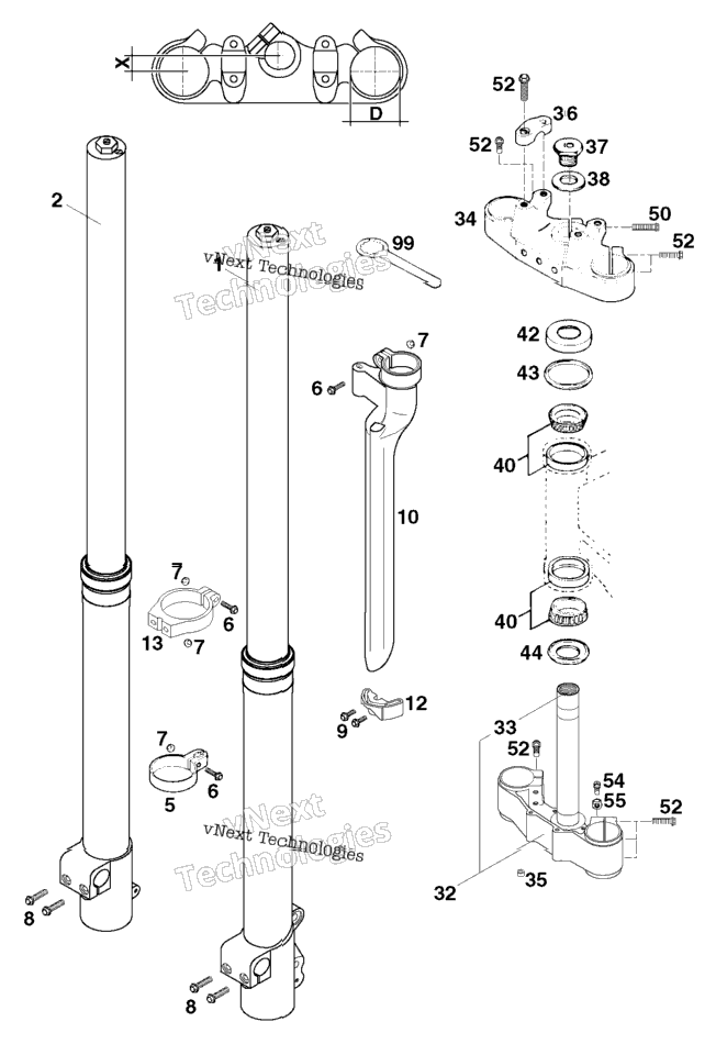 Front Fork Wp Extreme