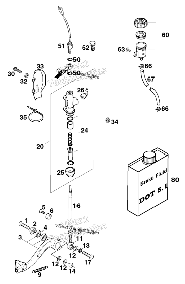 Rear Brake Control
