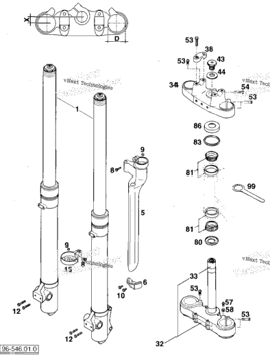 Front Fork Marzocchi