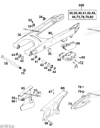 Swingarm, Chain Guard