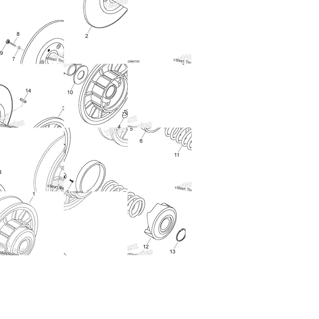 Driven Pulley