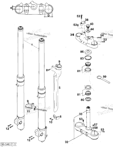 Front Fork Marzocchi