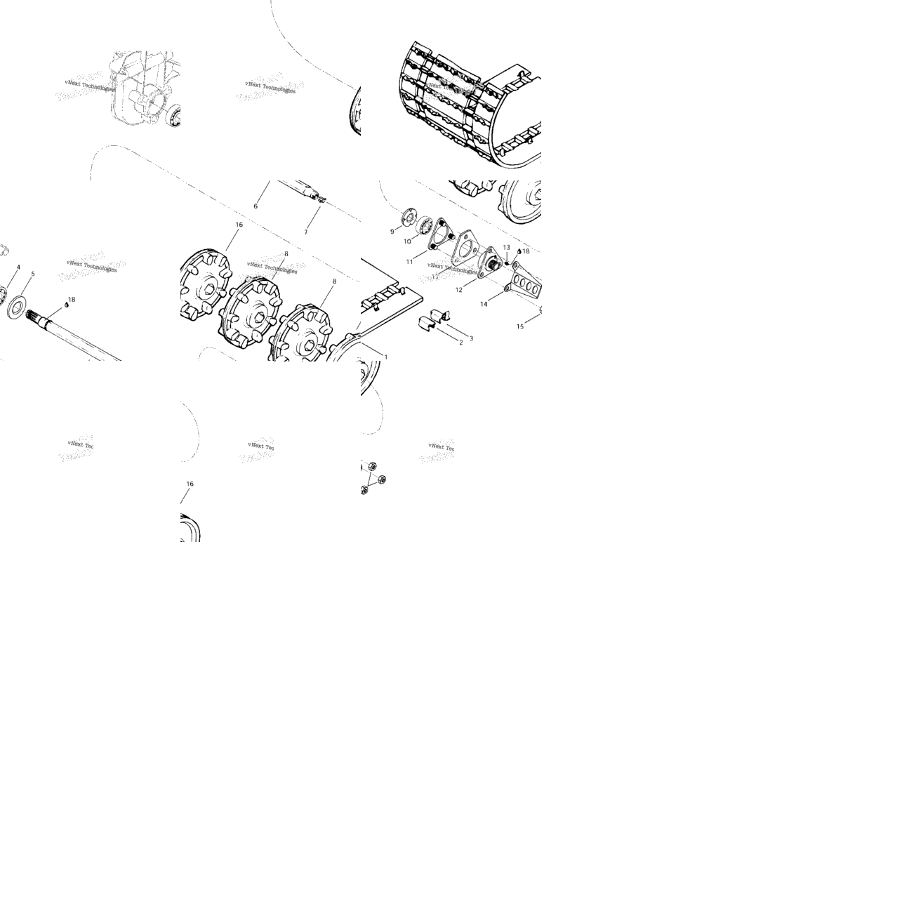Drive Axle And Track