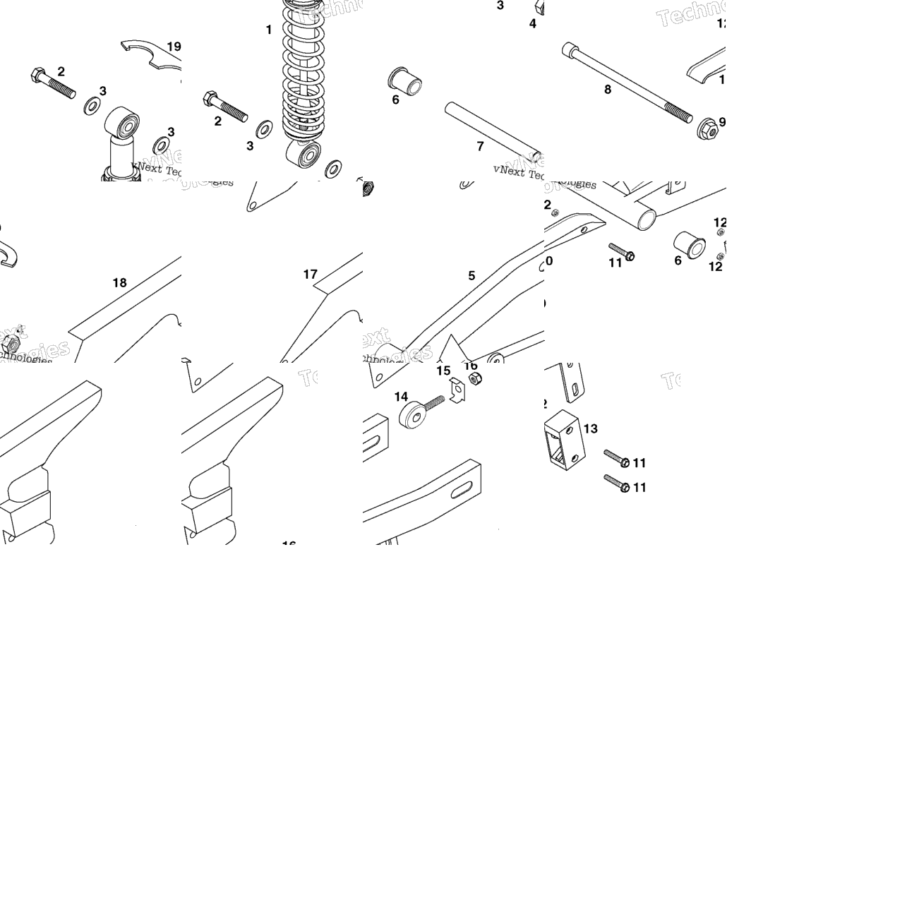 Shock Absorber, Swingarm