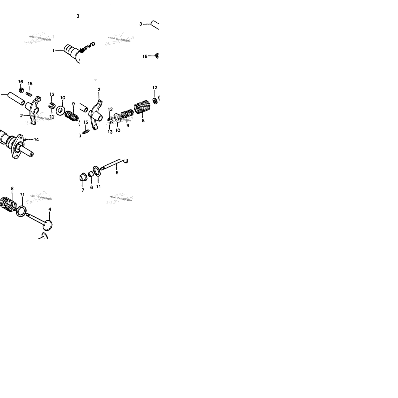 Camshaft + Valve