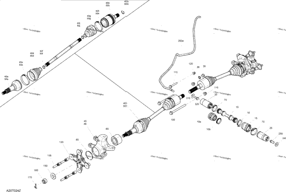 Drive - Front Section - Common Parts