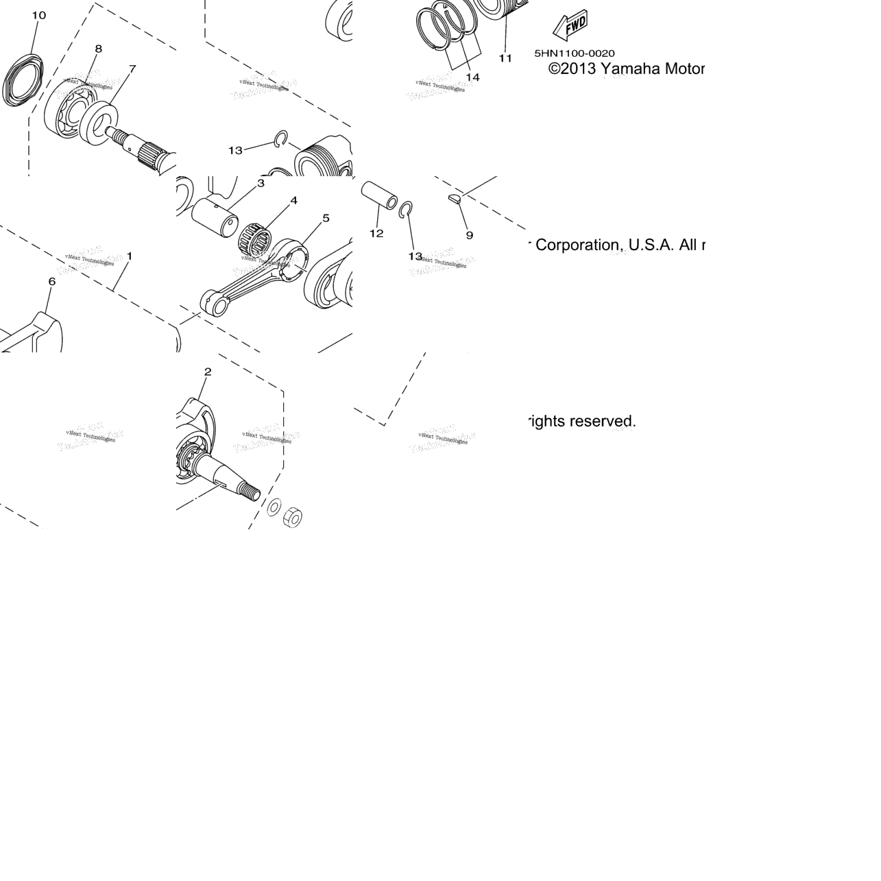 Crankshaft Piston