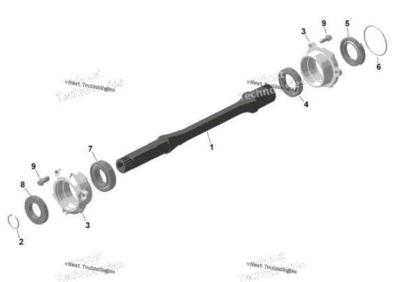 Rotax - Drive Shaft