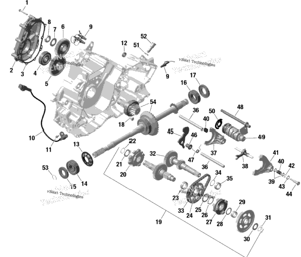 Rotax - Gearbox