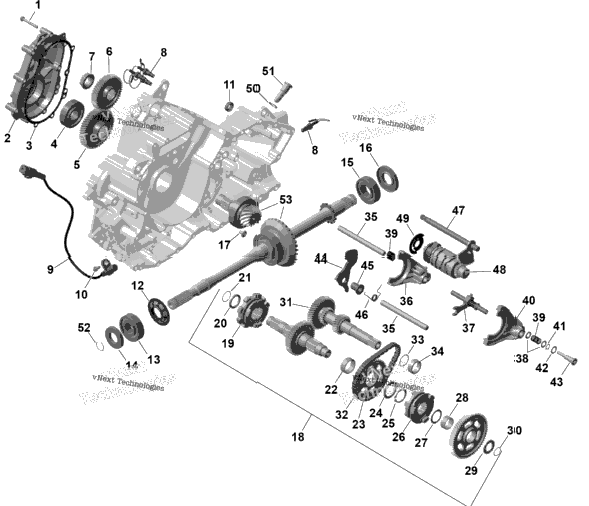 Rotax - Gearbox