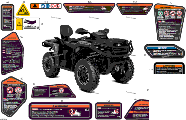 Body - Warning Decals