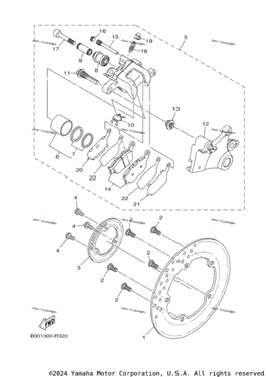 Rear Brake Caliper