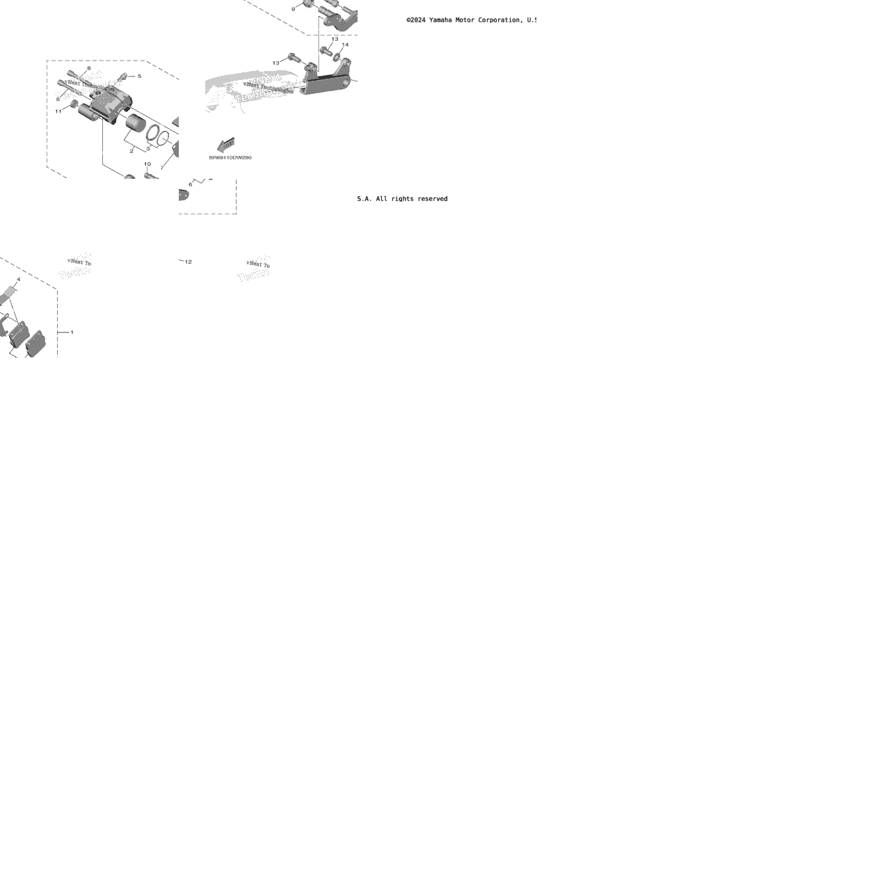 Rear Brake Caliper