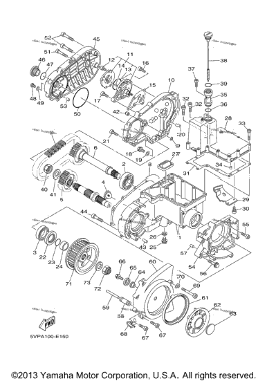 Middle Drive Gear