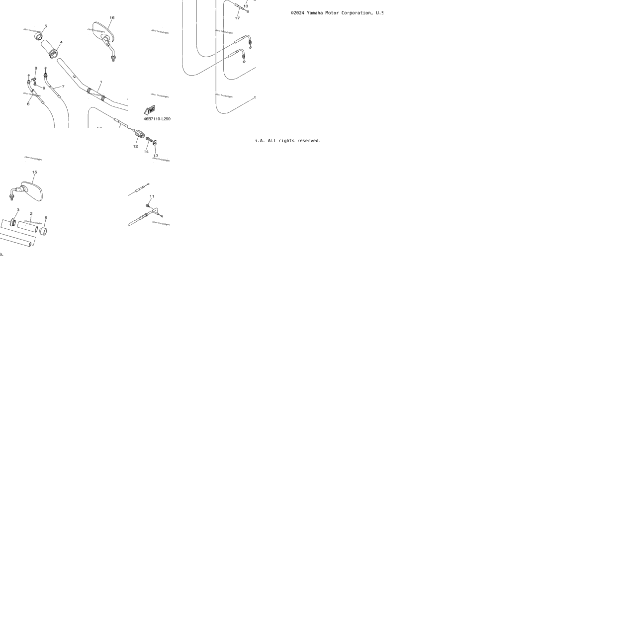 Steering Handle & Cable