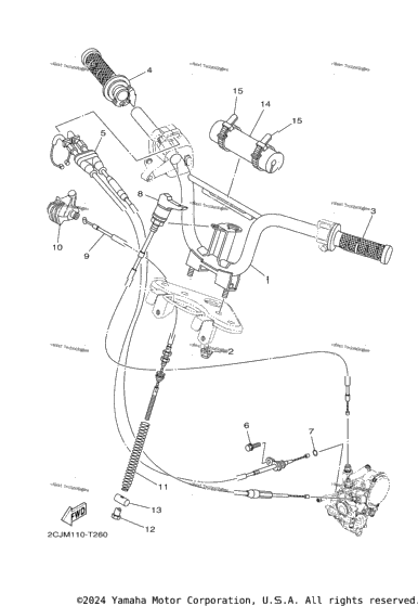 Steering Handle & Cable