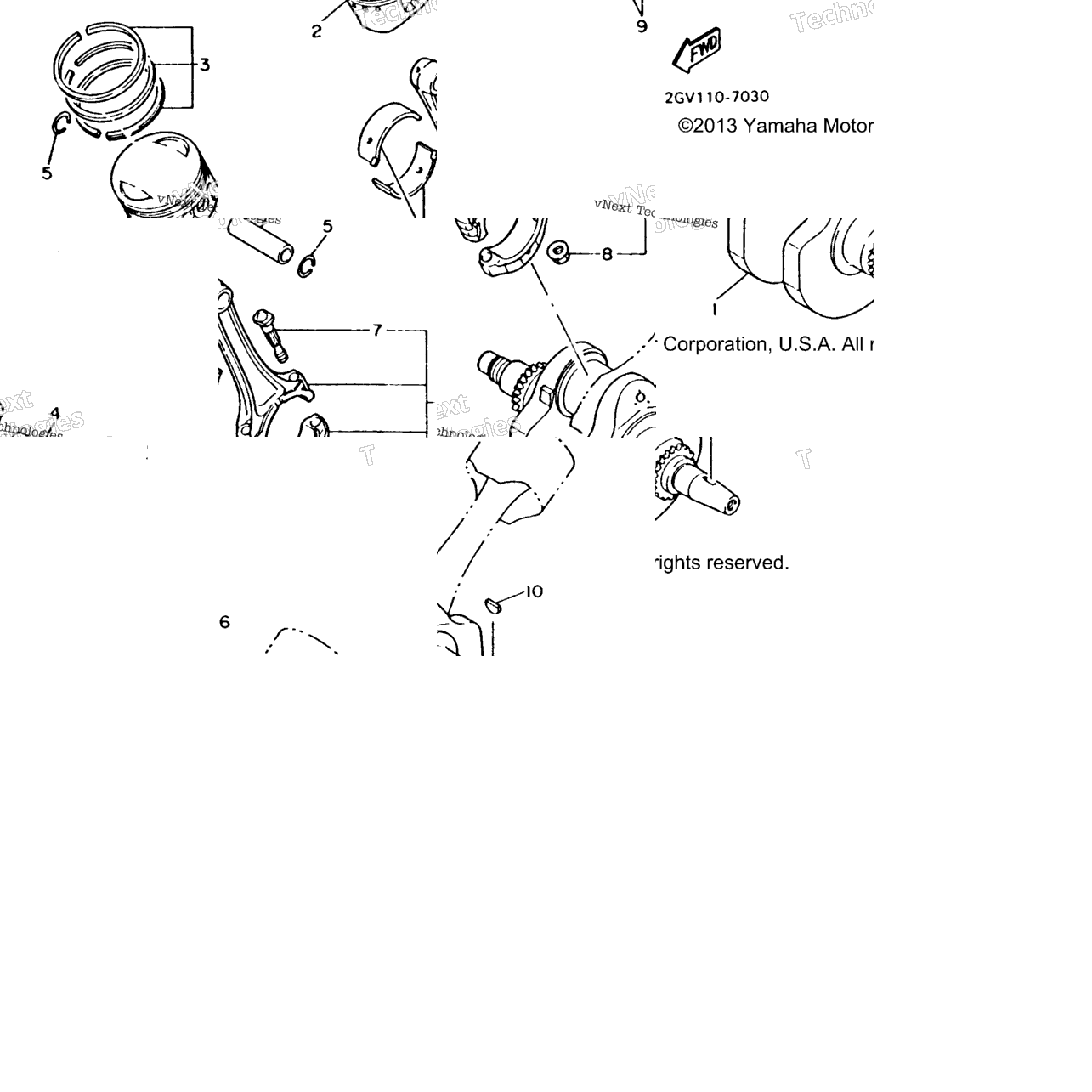 Crankshaft Piston