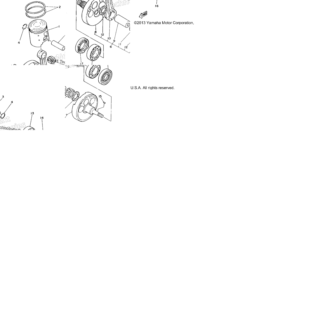 Crankshaft - Piston