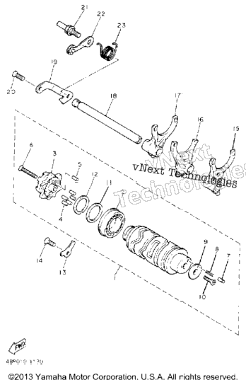 Shift Cam Fork