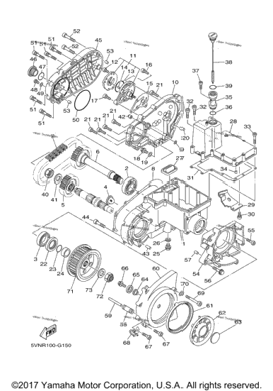 Middle Drive Gear