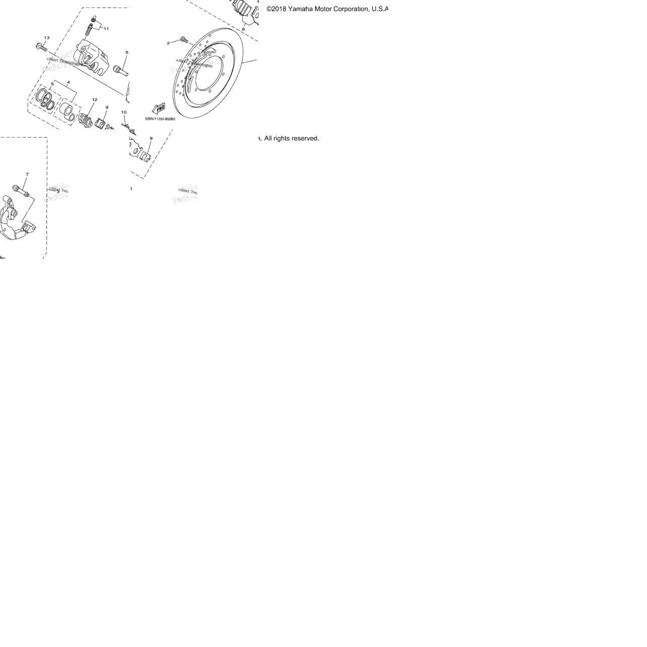 Front Brake Caliper