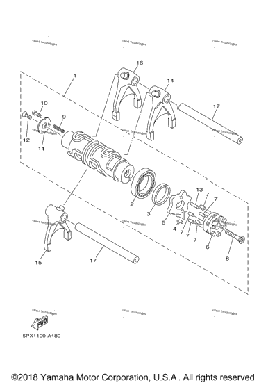 Shift Cam Fork