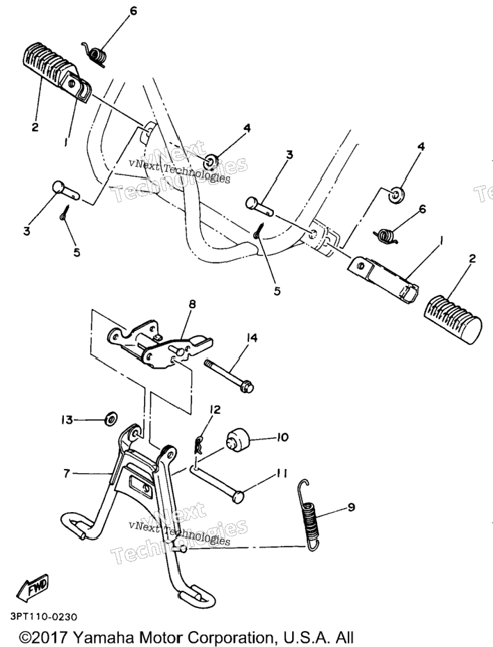 Stand Footrest