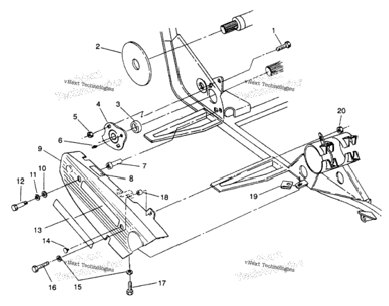 Chain Cover Assembly 4X4 350L W938139