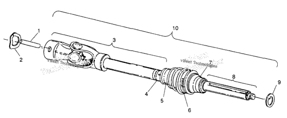 Cv Joint 4X4 350L