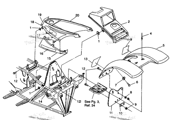 Front Cab Assembly 4X4 350L W938139