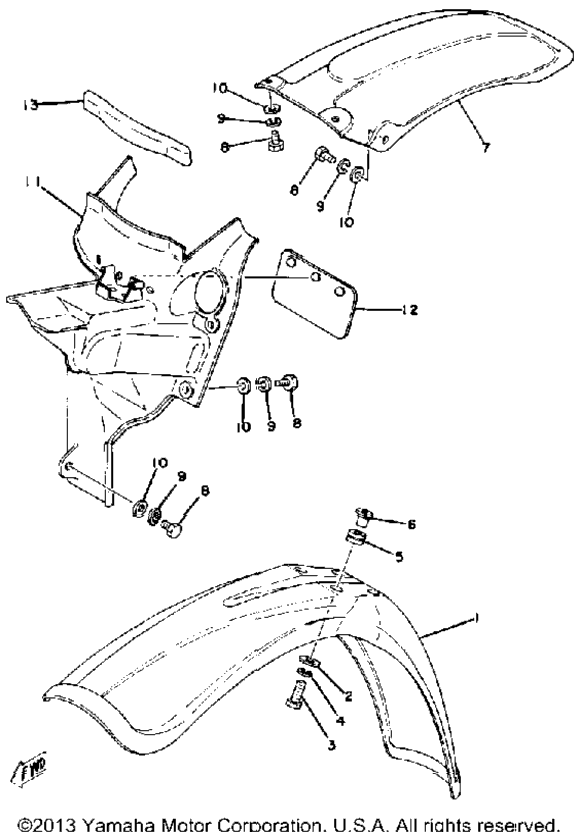 Front Fender - Rear Fender