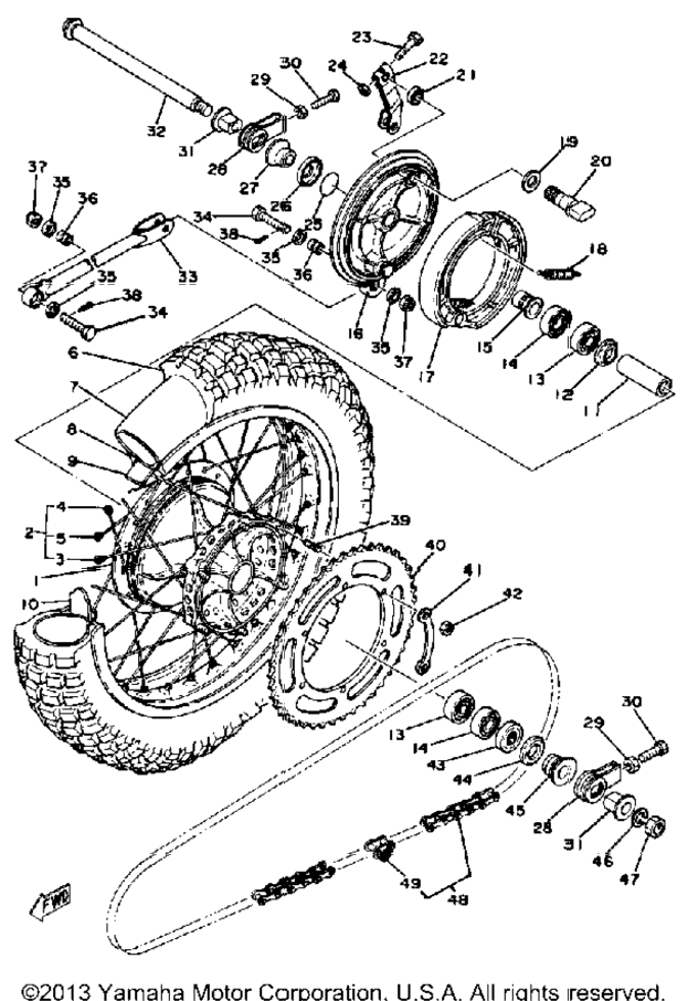 Rear Wheel