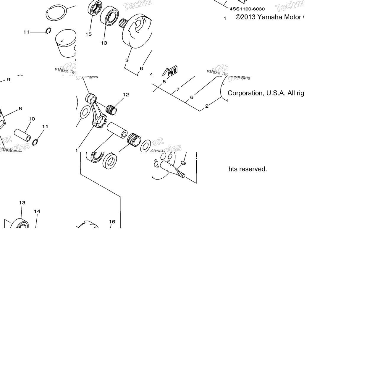 Crankshaft Piston
