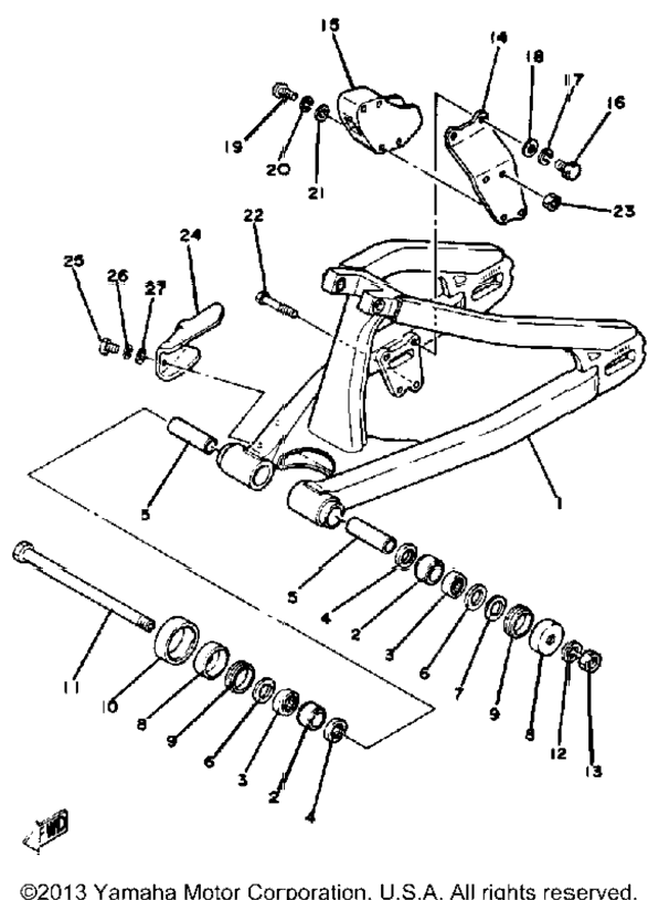 Swing Arm Yz125g
