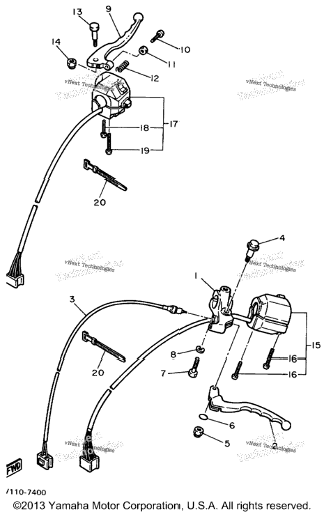Handle Switch Lever