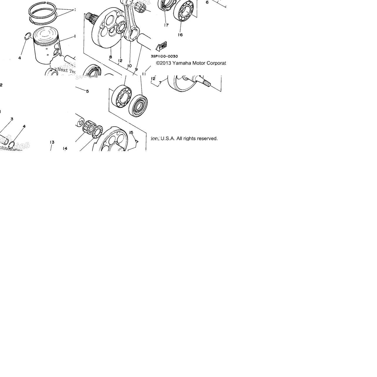 Crankshaft - Piston