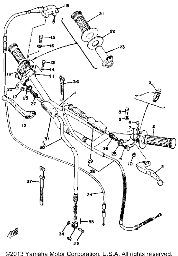 Handle - Wire Yz100f