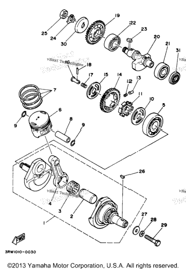 Crankshaft Piston