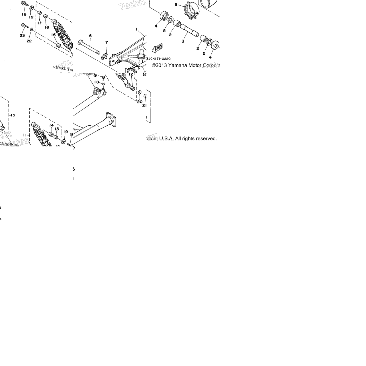 Rear Arm Suspension