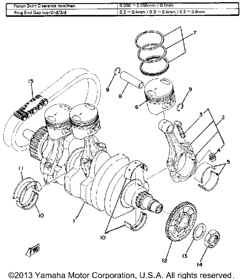 Crank - Piston