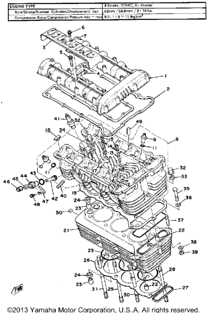 Cylinder Head - Cylinder