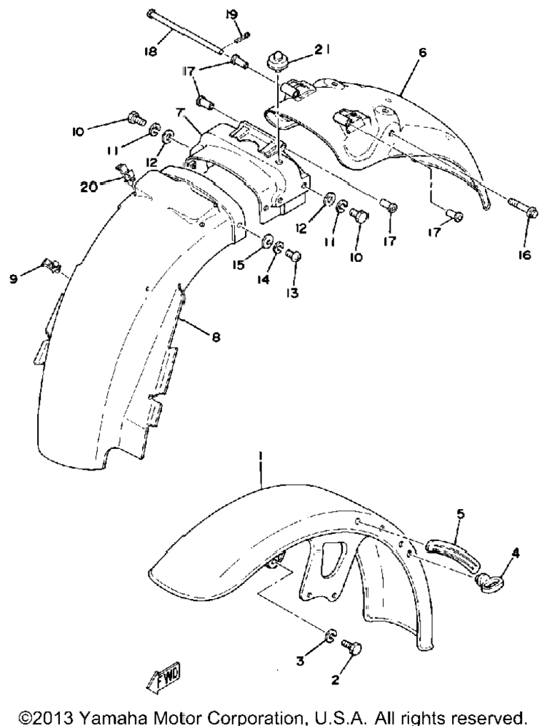 Front Fender - Rear Fender