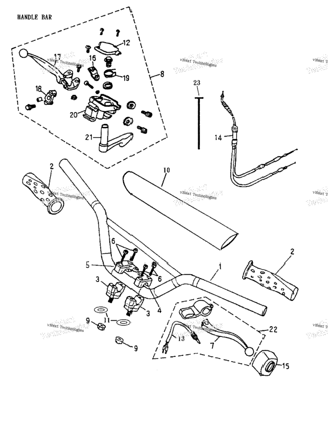 Handlebar 166A-21