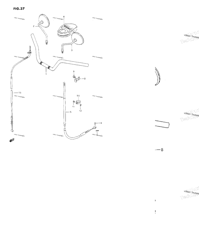 Handlebar-Front Cable
