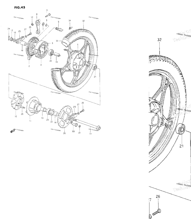 Rear Wheel