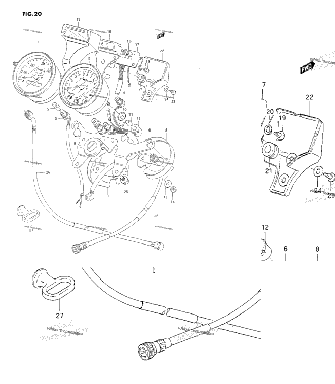 Speedometer-Tachometer