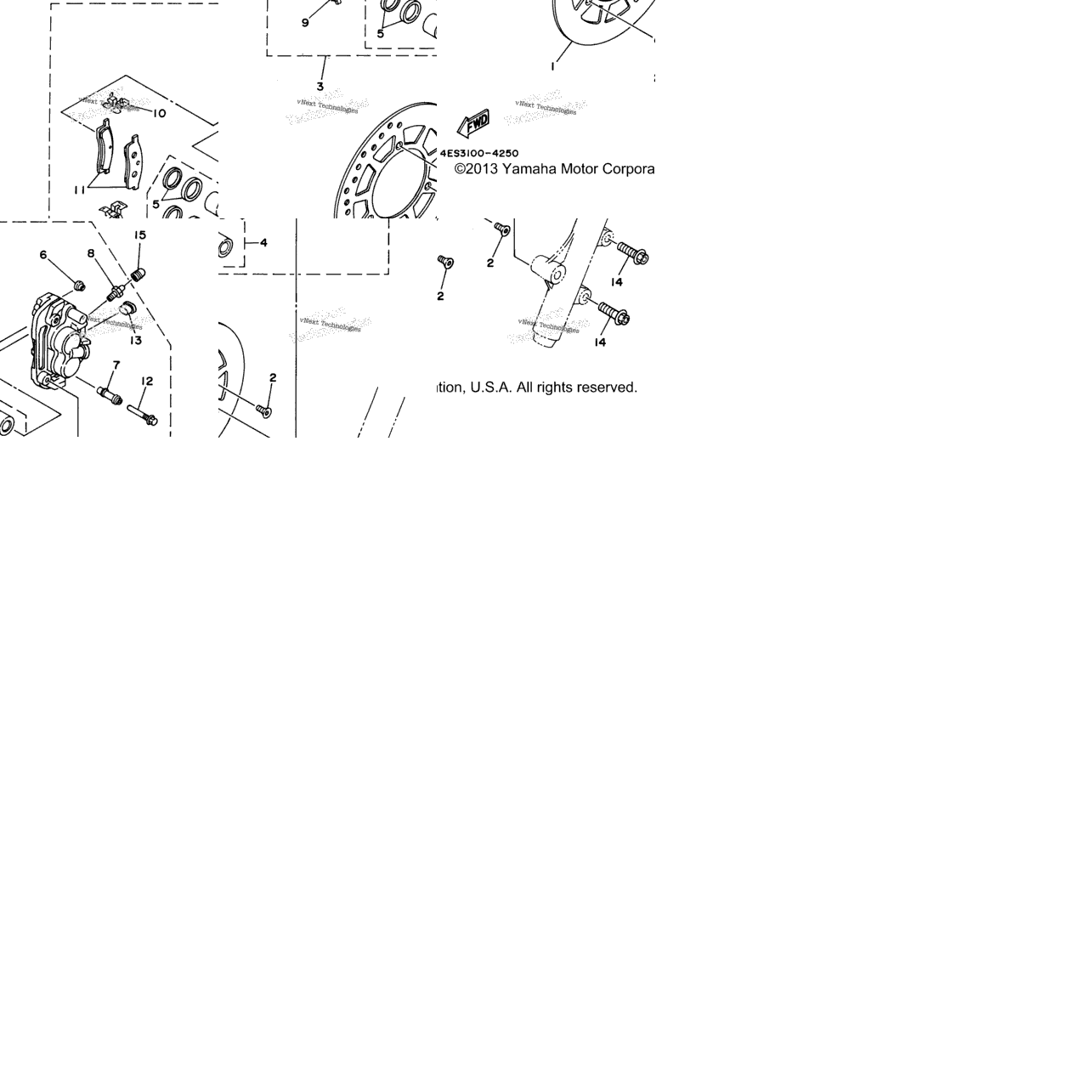 Front Brake Caliper