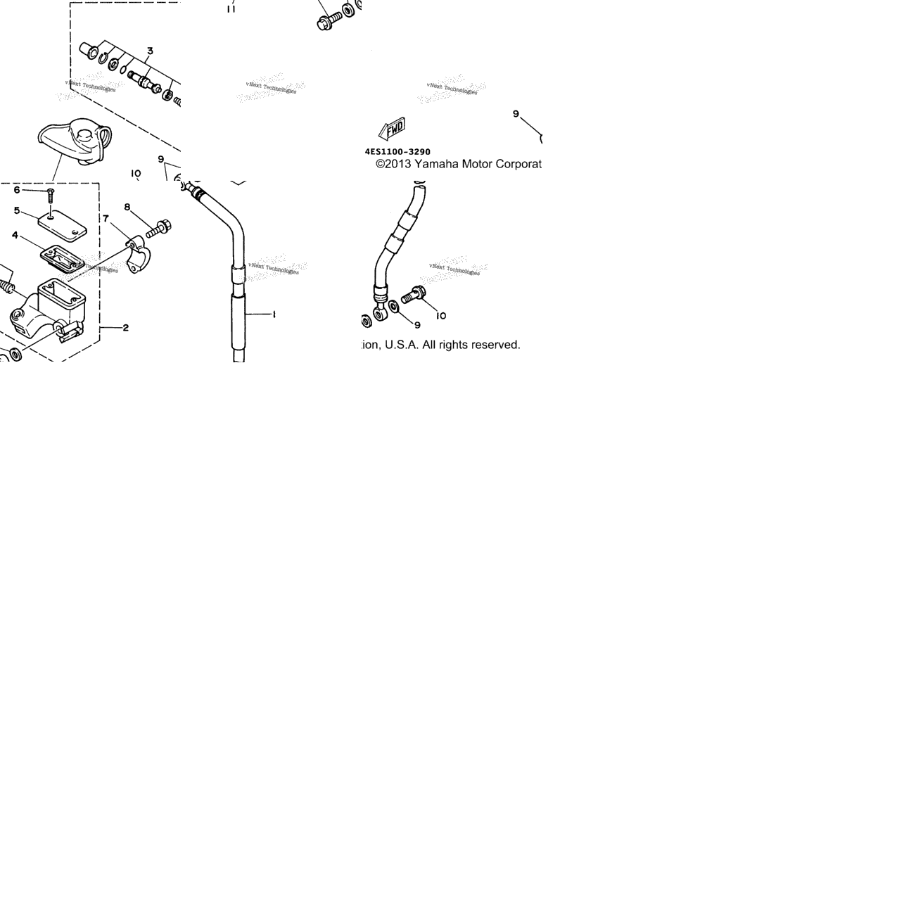 Front Master Cylinder