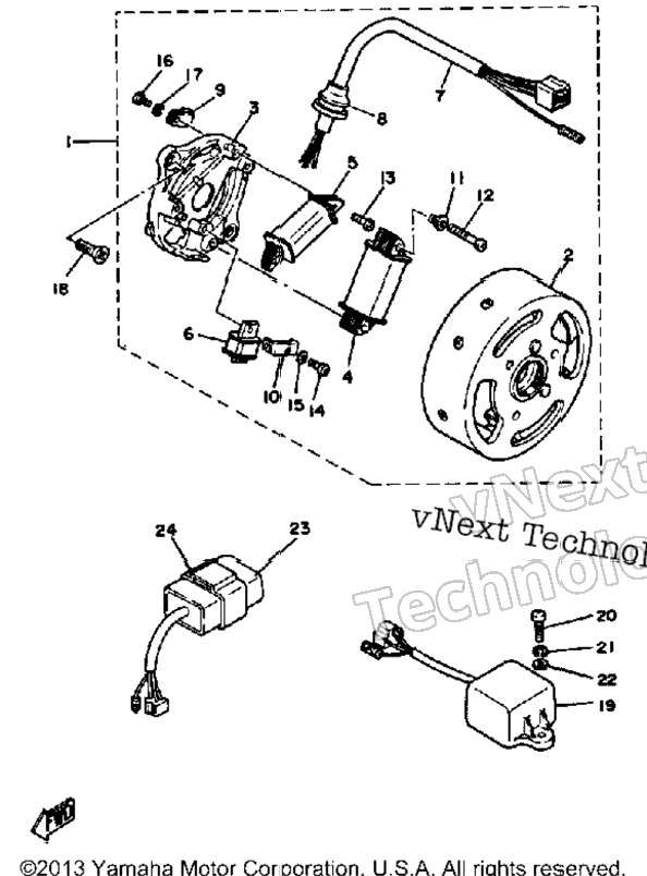 C - D - I - Magneto Pw50h
