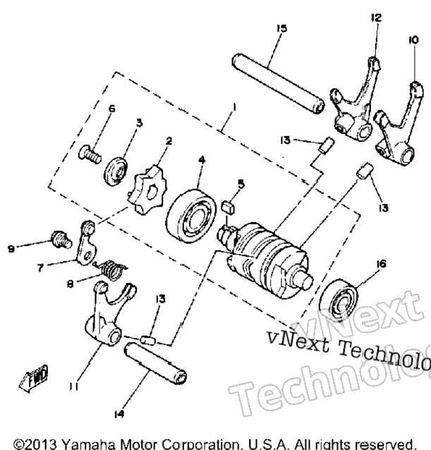 Shift Cam-Fork